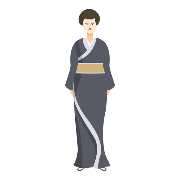 stock vector Geisha kimono icon cartoon vector. Asian person. Asia lady