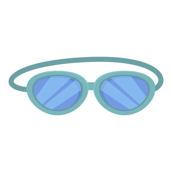 Zwembril Icoon Cartoon Vector Een Kinderbad Waterzomer — Stockvector