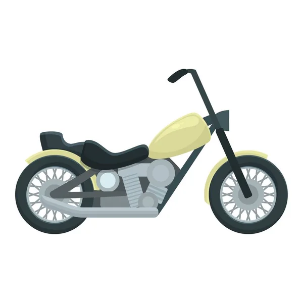 Road Chopper Symbol Cartoon Vektor Radfahren Maßgeschneiderter Klassiker — Stockvektor