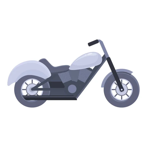 Aventure Hachoir Icône Dessin Animé Vecteur Route Cyclable Moteur Cavalier — Image vectorielle