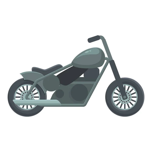 Custom Chopper Icon Cartoon Vector Bike Road Rider Sport — Stock Vector