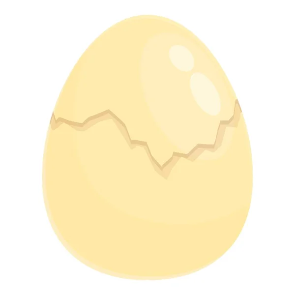 Cracked Egg Icon Cartoon Vector Easter Baby Cute Bird — Stock Vector