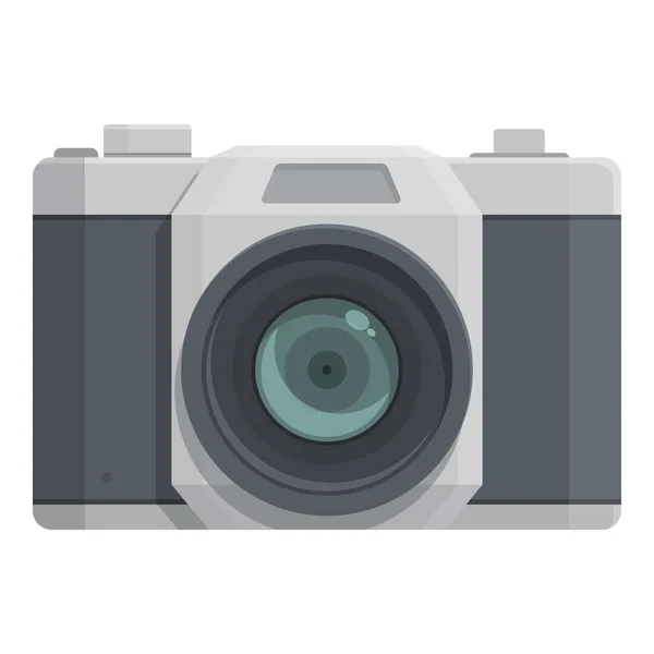 Caméra Film Icône Dessin Animé Vecteur Photo Numérique Focus Image — Image vectorielle