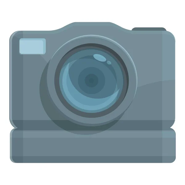 Kamera Eszköz Ikon Rajzfilm Vektor Digitális Fotó Fókusz Pillanatfelvétel — Stock Vector