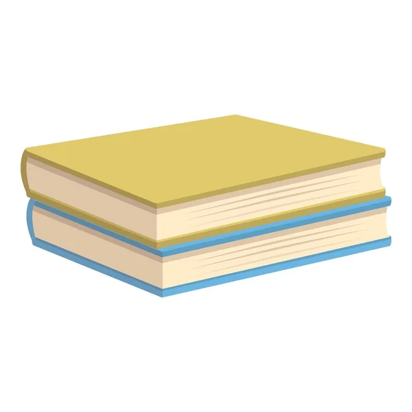 Βιβλίο Εικονίδιο Στοίβα Διάνυσμα Κινουμένων Σχεδίων Ανοιχτή Μελέτη Δημοσίευση Εγγράφου — Διανυσματικό Αρχείο