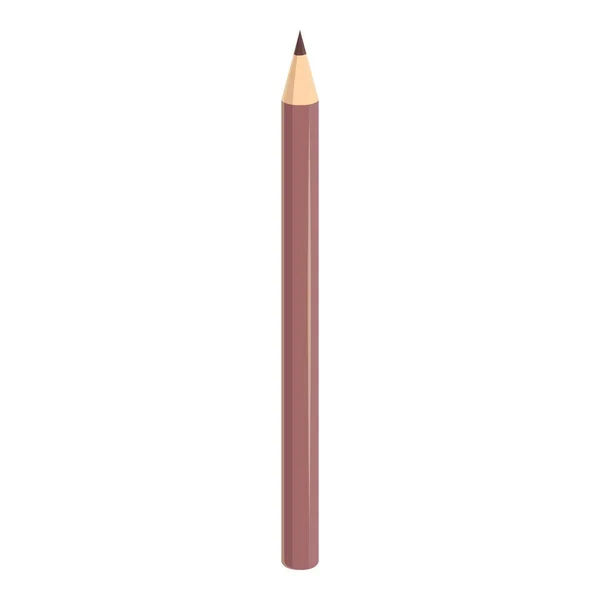 Augenbrauenkorrektur Stift Symbol Cartoon Vektor Augenbrauen Frauengesicht — Stockvektor