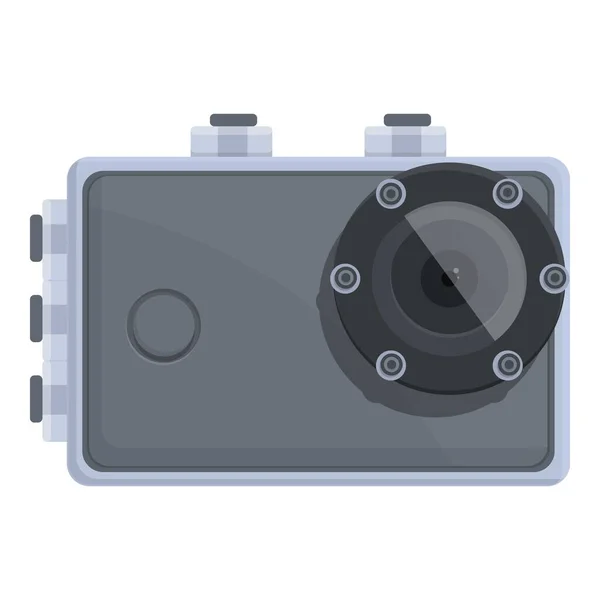 Action Caméra Sport Icône Dessin Animé Vecteur Caméra Pro Objectif — Image vectorielle