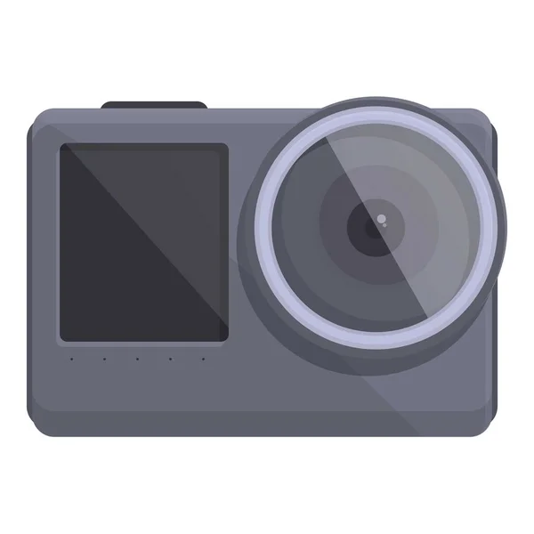 Gopro Cam Ícone Cartoon Vector Pro Câmera Desporto Acção — Vetor de Stock