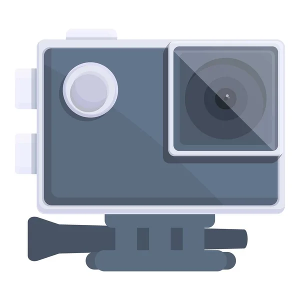 Digital Cam Icon Cartoon Vektor Action Kamera Fahrabenteuer — Stockvektor