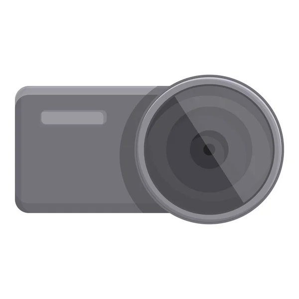 Εικονίδιο Dashcam Φορέα Κινουμένων Σχεδίων Πήγαινε Επαγγελματική Κάμερα Ψηφιακή Τεχνολογία — Διανυσματικό Αρχείο
