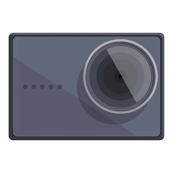 Auto Dashcam Symbol Cartoon Vektor Action Gopro Digitaler Stick — Stockvektor