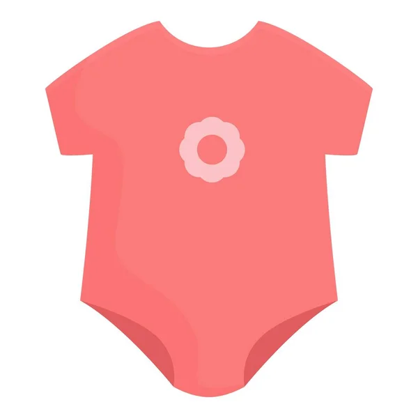 Chica Icono Tela Vector Dibujos Animados Baby Shower Niño Feliz — Vector de stock