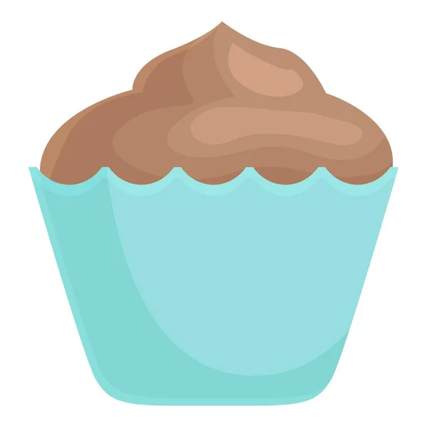 Cupcake Symbol Cartoon Vektor Geschlechterpartei Familienkind — Stockvektor