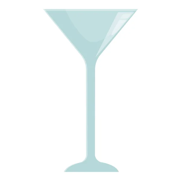 Cocktail Γυαλί Εικονίδιο Κινουμένων Σχεδίων Μαγειρικά Σκεύη Κουζίνας Φαγητό Στο — Διανυσματικό Αρχείο