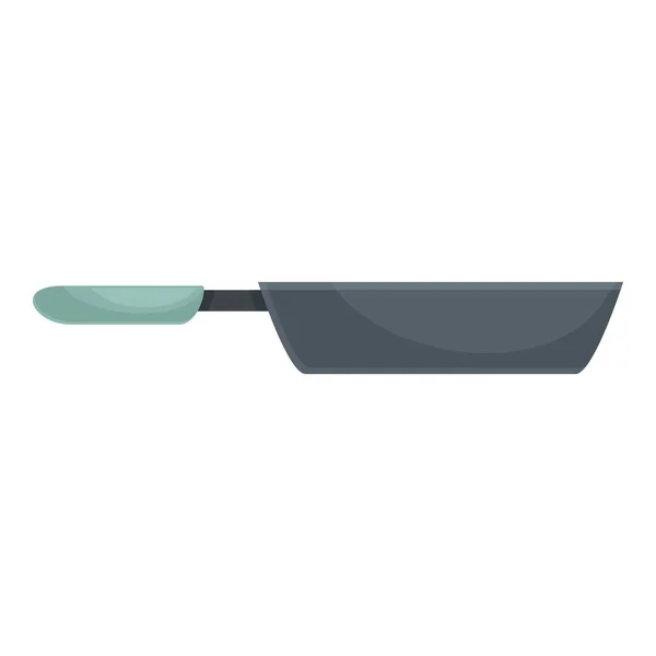 New Fry Pan Icon Cartoon Vector Kitchen Equipment Cook Dish — Stock Vector