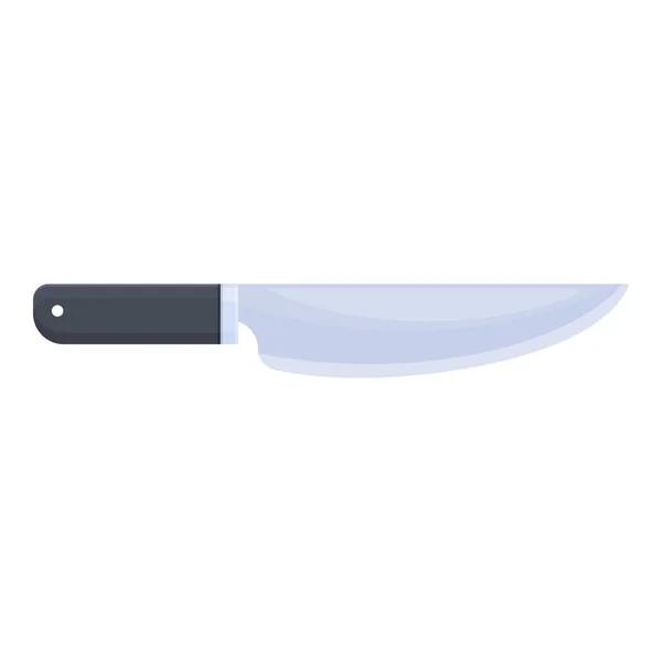 Bıçak Şefi Karikatür Vektörü Sofra Takımı Yemek Takımı — Stok Vektör