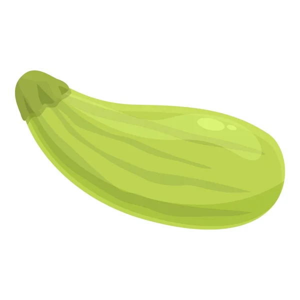 Bio Squash Symbol Cartoon Vektor Gemüseanbau Grüne Pflanze — Stockvektor