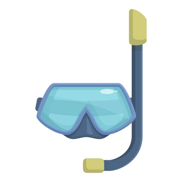 Εικονίδιο Κινούμενο Σχέδιο Μάσκας Νερού Κατάδυση Καλοκαίρι Κολύμβησης — Διανυσματικό Αρχείο
