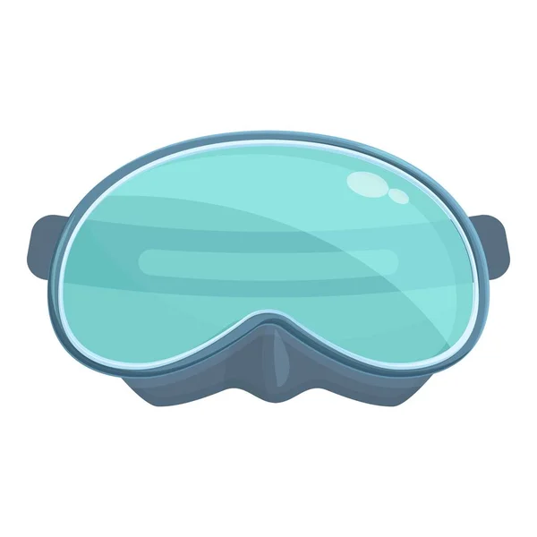 Ícone Máscara Mergulho Verão Vetor Cartoon Snorkel Nadar Água Natação —  Vetores de Stock