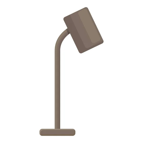 Desktop Lampe Symbol Cartoon Vektor Tisch Haus Innenraum — Stockvektor