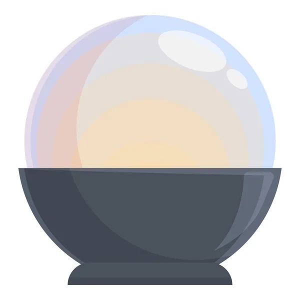 Кулькова Лампа Значок Мультфільму Вектор Домашнє Світло Меблі Кімнати — стоковий вектор