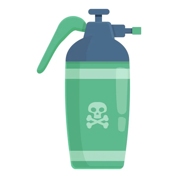 Pulverizador Perigo Ícone Cartoon Vector Peste Pesticidas Equipamento Químico — Vetor de Stock