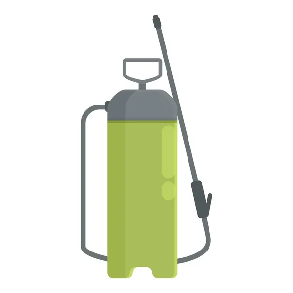 Green Pesticide Sprayer Icon Cartoon Vector Garden Spray Chemical Tool — Stock Vector