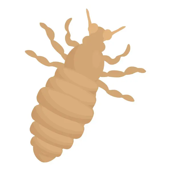 stock vector Louse insect spreading disease through touching, a common problem for pest control