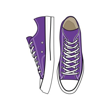 Ayakkabı Vektörü Resmini ve Resmini Yapılandır