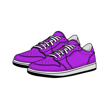 Ayakkabı Sneaker Ayakkabı Vektörü ve Görüntü