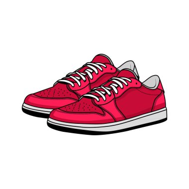 Ayakkabı Sneaker Ayakkabı Vektörü ve Görüntü