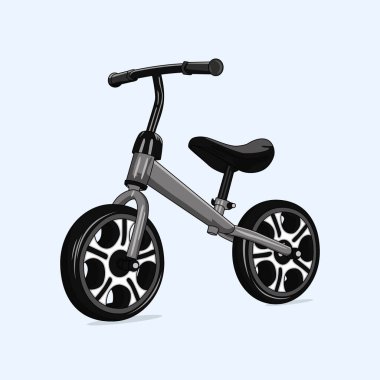 kids bicycle Vector And Illustration