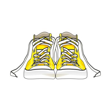 Shoes Sneakers Streetwear Vector Image And Illustration