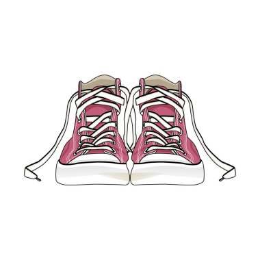 Shoes Sneakers Streetwear Vector Image And Illustration