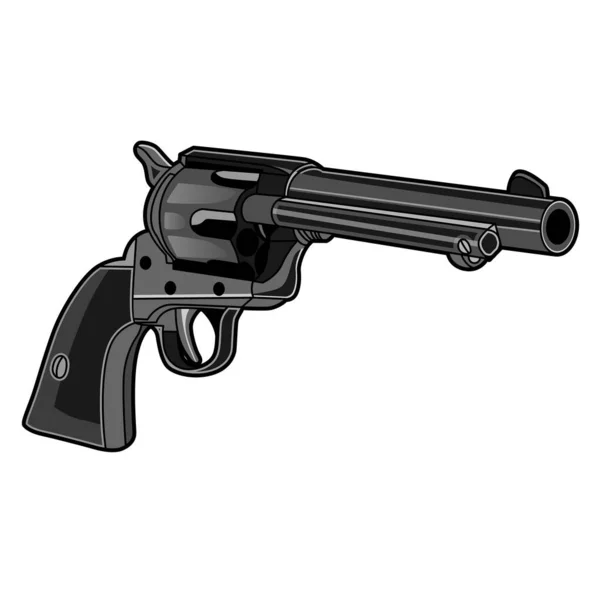 Pistolas Vector Imagen Ilustración — Vector de stock