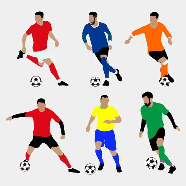 Fotboll Vektor Bild Och Illustration — Stock vektor