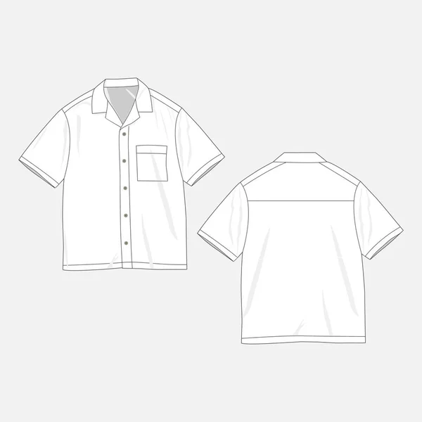Imagem Ilustração Botão Shirt Vector —  Vetores de Stock