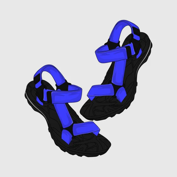 Mountain footwear _Vector Image And Illustration