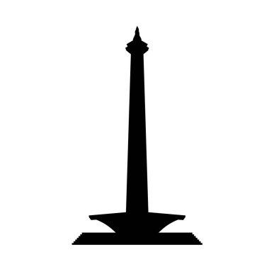 Tugu Monas Monumen Endoneisa _ Vektör Görüntü ve Görüntü