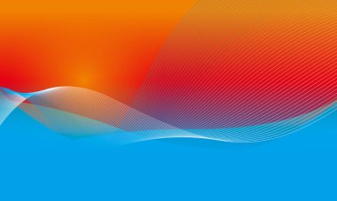 Arkaplan Yığını Dalga Vektörü Resimi ve İllüstrasyonu