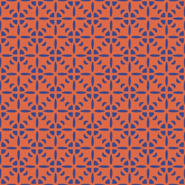 seamless abstract pattern with geometric shapes vector background