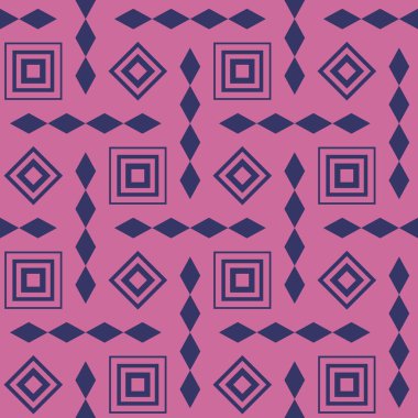 vector seamless pattern of boho style, abstract background, copy space