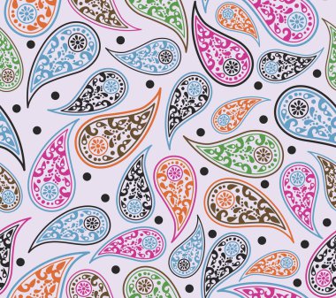 Soyut geometrik şekilli kusursuz desen. vektör illüstrasyonu