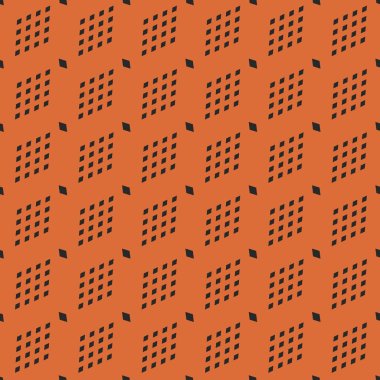 Geometrik şekilli, soyut, dikişsiz desen. vektör illüstrasyonu