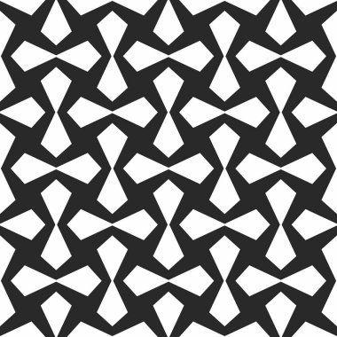 Geometrik şekilli kusursuz desen. vektör illüstrasyonu