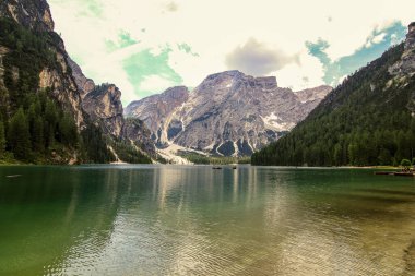 Iago di Braies 'in inanılmaz resmi.