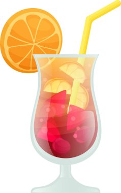 Meyve, nane yaprağı, kamış ve kokteyl şemsiyeleriyle süslenmiş ferahlatıcı bir yaz kokteyli. Kaygısız yaz tatillerini hatırlatan içkiler.  