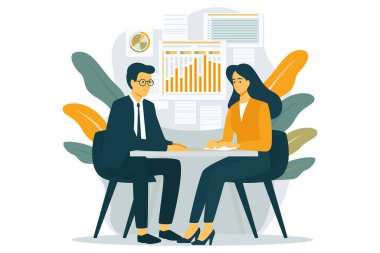 birlikte çalışan insanlar, takım çalışması konsepti, problem çözme tartışması, iş ve analiz, veri tartışması