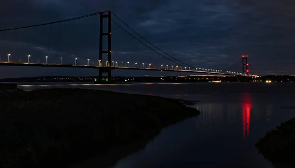 Humber Γέφυρα Γέφυρα Στην Πόλη Της Riga — Φωτογραφία Αρχείου