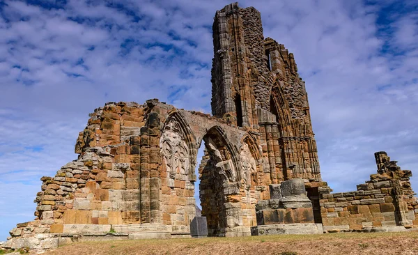 stock image ruins of the medieval fortress, the ancient city in the center of a large stone